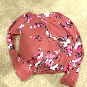 Tillys Faux Wrap Shirt